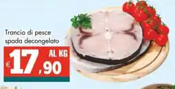 Altasfera Trancio di pesce spada decongelato offerta