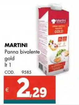 Altasfera MARTINI Panna bivalente gold offerta