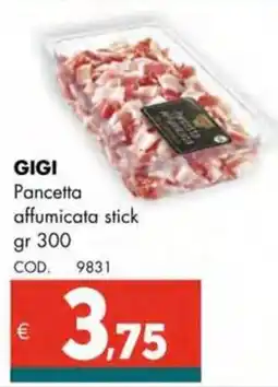Altasfera GIGI Pancetta affumicata stick offerta