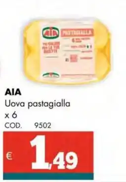 Altasfera ΑΙΑ Uova pastagialla x6 offerta