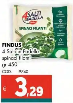 Altasfera FINDUS 4 Salti in Padella spinaci filanti offerta