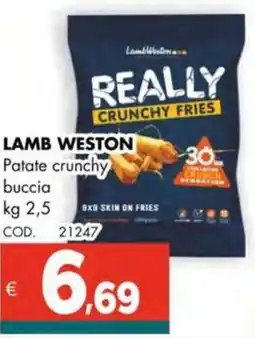 Altasfera LAMB WESTON Patate crunchy buccia offerta