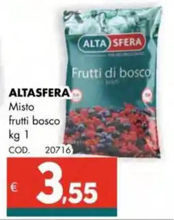 Altasfera ALTASFERA Misto frutti bosco offerta