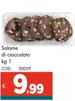 Altasfera Salame di cioccolato offerta