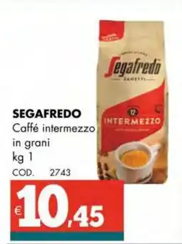 Altasfera SEGAFREDO Caffé intermezzo in grani offerta