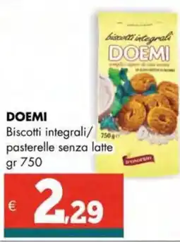 Altasfera DOEMI Biscotti integrali/ pasterelle senza latte offerta