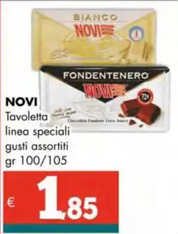 Altasfera NO NOVI Tavoletta linea speciali gusti assortiti offerta