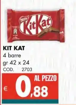 Altasfera KIT KAT 4 barre offerta
