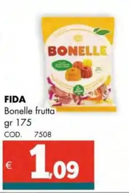Altasfera FIDA Bonelle frutta offerta