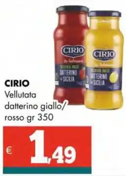Altasfera CIRIO Vellutata datterino giallo rosso offerta