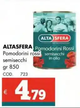 Altasfera ALTASFERA Pomodorini rossi semisecchi offerta