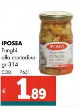 Altasfera IPOSEA Funghi alla contadina offerta