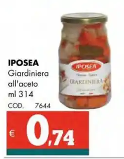 Altasfera IPOSEA Giardiniera all'aceto offerta
