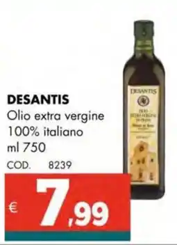 Altasfera DESANTIS Olio extra vergine 100% italiano offerta