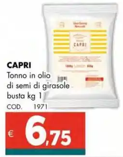 Altasfera CAPRI Tonno in olio di semi di girasole busta offerta