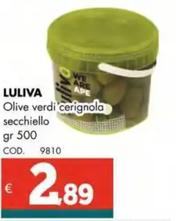 Altasfera LULIVA Olive verdi cerignola secchiello offerta
