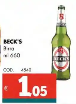 Altasfera BECK'S Birra offerta