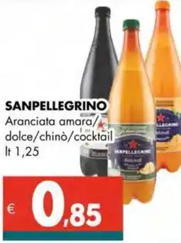 Altasfera SANPELLEGRINO Aranciata amara/ dolce/chinò/cocktail offerta