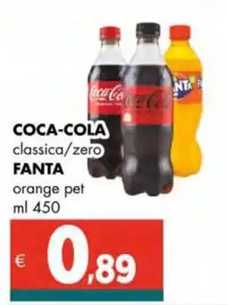 Altasfera COCA-COLA classica/zero FANTA orange pet offerta