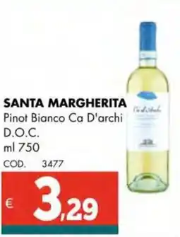 Altasfera SANTA MARGHERITA Pinot Bianco Ca D'archi D.O.C. offerta