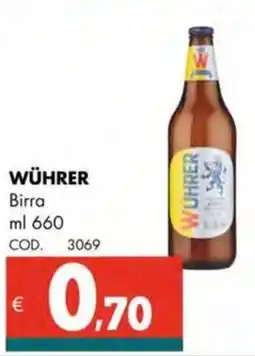 Altasfera WÜHRER Birra offerta