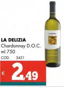 Altasfera LA DELIZIA Chardonnay D.O.C. offerta