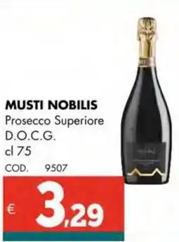 Altasfera MUSTI NOBILIS Prosecco Superiore D.O.C.G. offerta