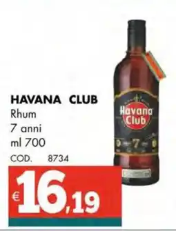 Altasfera HAVANA CLUB Rhum 7 anni offerta