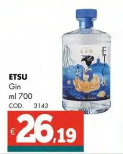 Altasfera ETSU Gin offerta