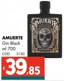 Altasfera AMUERTE Gin Black offerta