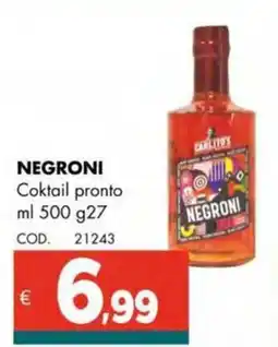 Altasfera NEGRONI Coktail pronto offerta
