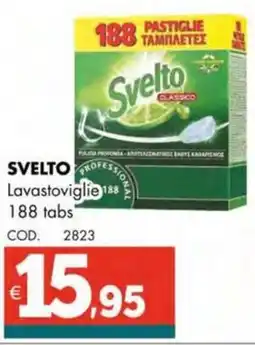 Altasfera SVELTO Lavastoviglie 188 tabs offerta