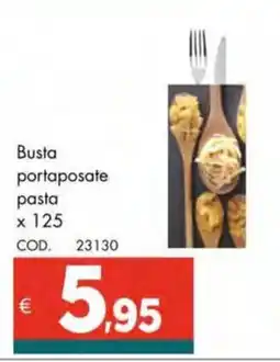 Altasfera Busta portaposate pasta x 125 offerta
