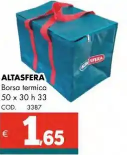 Altasfera ALTASFERA Borsa termica 50 x 30 h 33 offerta