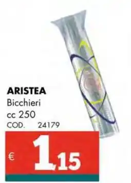 Altasfera ARISTEA Bicchieri CC 250 offerta
