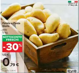 Carrefour Patate a Pasta Gialla offerta