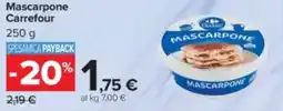 Carrefour Mascarpone Carrefour offerta
