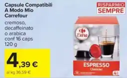 Carrefour Capsule Compatibili A Modo Mio Carrefour offerta