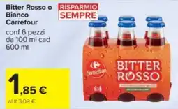 Carrefour Bitter Rosso o Bianco Carrefour offerta
