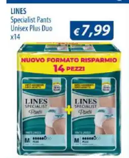 Acqua & Sapone LINES Specialist Pants Unisex Plus Duo x14 offerta