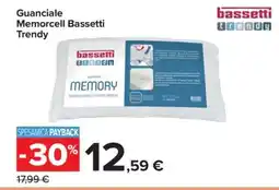 Carrefour Guanciale Memorcelle Bassetti Trendy offerta