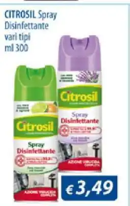 Acqua & Sapone Citrosil Spray Disinfettante offerta