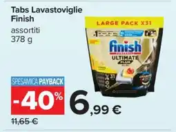 Carrefour Tabs Lavastoviglie Finish offerta