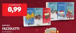ALDI Kartika fazzoletti offerta
