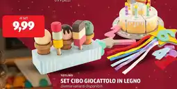 ALDI Toylino set cibo giocattolo in legno offerta