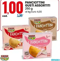 Eurospin Panciottini gusti assortiti offerta