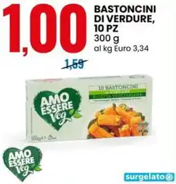 Eurospin Bastoncini di verdure offerta