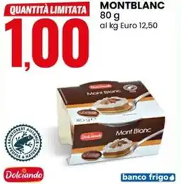 Eurospin Montblanc offerta