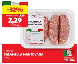 ALDI Il podere salamella mantovana offerta