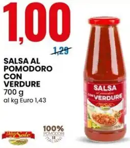 Eurospin Salsa al pomodoro con verdure offerta